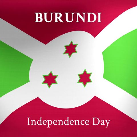 Celebrating Burundi Independence Day with Symbolic Flag Design
