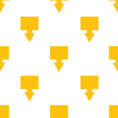 yellow abstract pattern with repetitive downward arrows on transparent background - Download Free Stock Videos Pikwizard.com