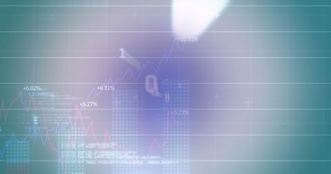 Digital Graphs and Codes Futuristic Technology Background - Download Free Stock Images Pikwizard.com