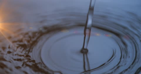 Water Ripples Under Abstract Light Creatives