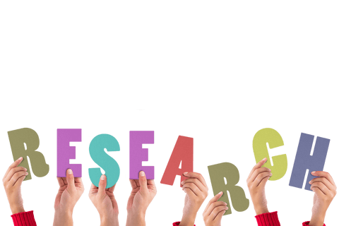 hands holding research text transparent background illustration - Download Free Stock Videos Pikwizard.com