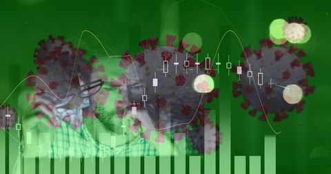 pandemic influence on global financial markets with data analysis - Download Free Stock Images Pikwizard.com
