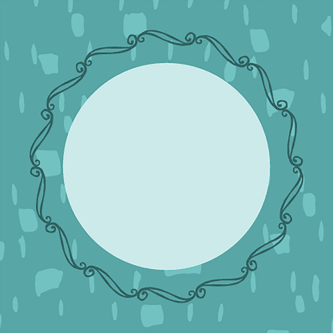 blue circle with decorative pattern on transparent background - Download Free Stock Videos Pikwizard.com