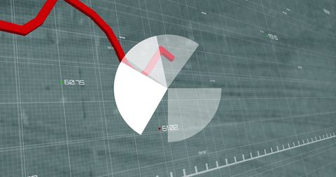 dynamic financial chart with graph overlay - Download Free Stock Images Pikwizard.com
