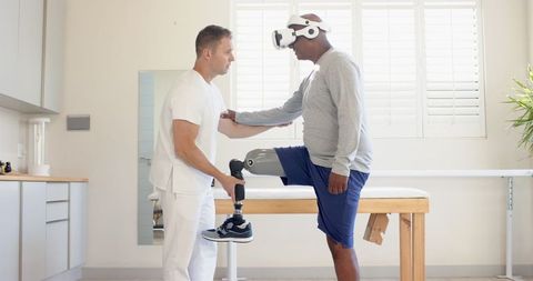 Rehabilitation with Diverse Therapist and Prosthetic Technology