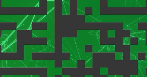 Abstract QR Code with Futuristic Green Network Background - Download Free Stock Images Pikwizard.com