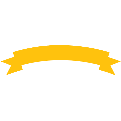 Yellow Ribbon Banner Cutout with Transparent Background for Labels - Download Free Stock Videos Pikwizard.com