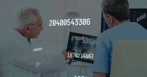 Doctors Analyzing X-Ray Scans for Accurate Diagnosis in Clinical Setting