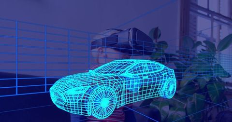 Exploring Car Prototypes in Virtual Reality at Home