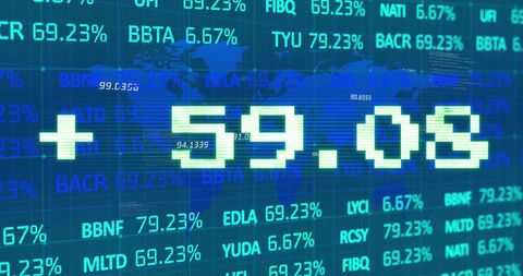 Financial Growth with Stock Market Data Overlay on World Map - Download Free Stock Images Pikwizard.com