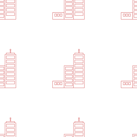 seamless red building pattern on transparent - Download Free Stock Videos Pikwizard.com