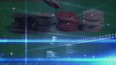 Binary Code Projection Over Casino Chips