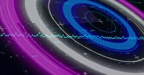 Futuristic Data Processing Visualization with Abstract Design - Download Free Stock Images Pikwizard.com