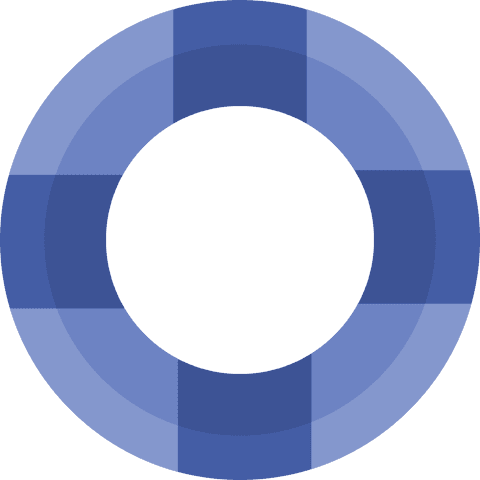 Abstract Blue Circular Shape on Transparent Background Illustration - Download Free Stock Videos Pikwizard.com