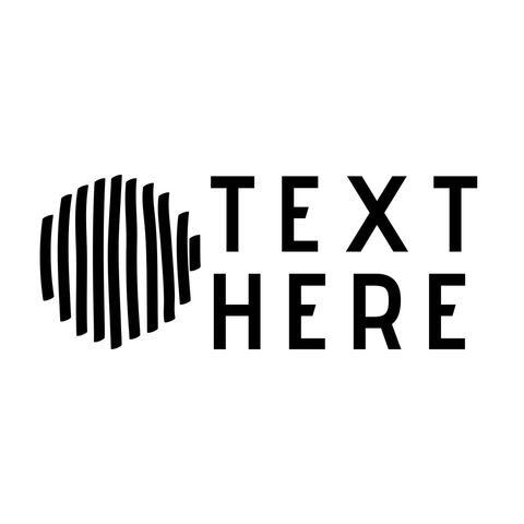 Bold Striped Microphone Icon Design with Customizable Text - Download Free Stock Templates Pikwizard.com
