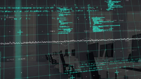 Digital Data Processing Overlaid on Modern Office Environment