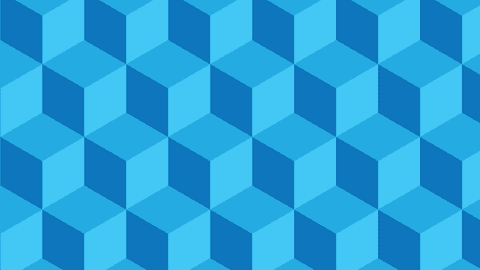 Abstract Blue Geometric Pattern With Cubic Shapes Perception - Download Free Stock Videos Pikwizard.com