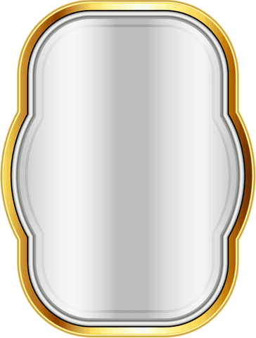 elegant grey badge with gold border on transparent background - Download Free Stock Videos Pikwizard.com