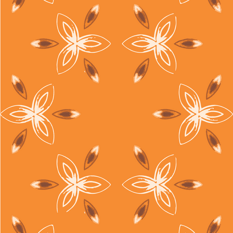 abstract orange petal motifs with transparent background - Download Free Stock Videos Pikwizard.com