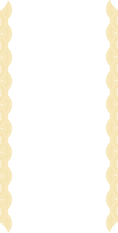elegant ornamental border with transparent scalloped sides - Download Free Stock Videos Pikwizard.com