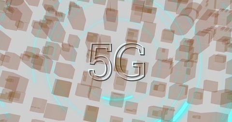 5G Networks Transforming Urban Cityscape Technology - Download Free Stock Images Pikwizard.com