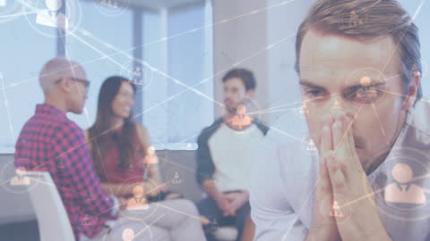 Conceptual Collaboration and Communication Overworked Business Setting