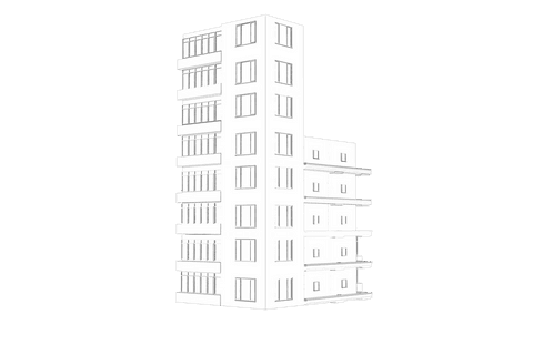 modern skyscraper transparent background minimal vector - Download Free Stock Videos Pikwizard.com