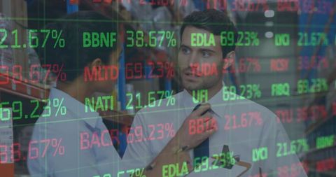 Financial Analysis in Warehouse Setting with Overlaid Stock Data