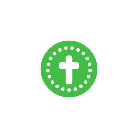 transparent green circle icon with cross symbol - Download Free Stock Videos Pikwizard.com