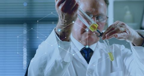 Scientist Exploring Chemical Reaction in Modern Laboratory - Download Free Stock Images Pikwizard.com