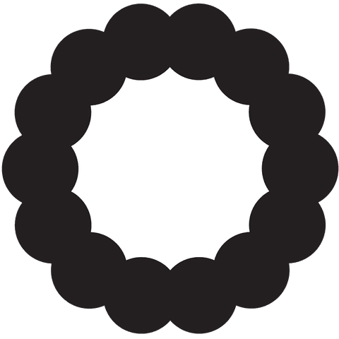 Abstract Black Circular Design on Transparent Background - Download Free Stock Videos Pikwizard.com