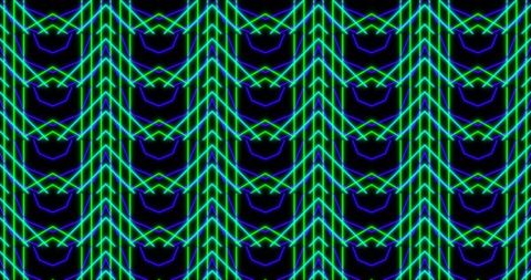 Hypnotic Moving Neon Kaleidoscope Pattern Loop - Download Free Stock Images Pikwizard.com