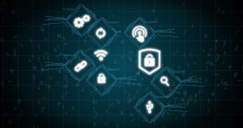 Cybersecurity and Networking Digital Art - Download Free Stock Images Pikwizard.com