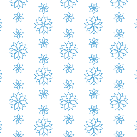 Seamless Winter Blue Snowflakes Pattern on Transparent - Download Free Stock Videos Pikwizard.com