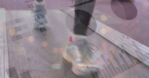 Integration of Technology and Fitness with Data Analytics - Download Free Stock Images Pikwizard.com