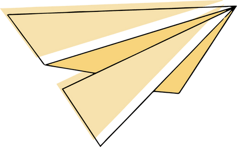 minimalist paper airplane illustration with transparent background - Download Free Stock Videos Pikwizard.com