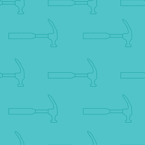 seamless hammer pattern on blue transparent background - Download Free Stock Videos Pikwizard.com