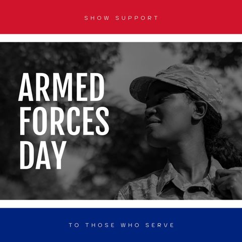 celebrating armed forces day with female soldier portrait - Download Free Stock Templates Pikwizard.com