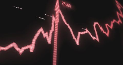 Dynamic Financial Stock Market Graph - Download Free Stock Images Pikwizard.com