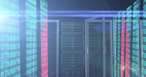 Digital Fingerprint Security in Modern Data Center - Download Free Stock Images Pikwizard.com
