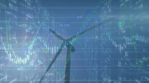 Wind Energy Blended with Financial Data Analytics Background