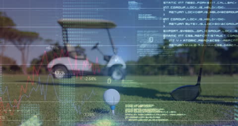 Conceptual Golf Course Data Visualization