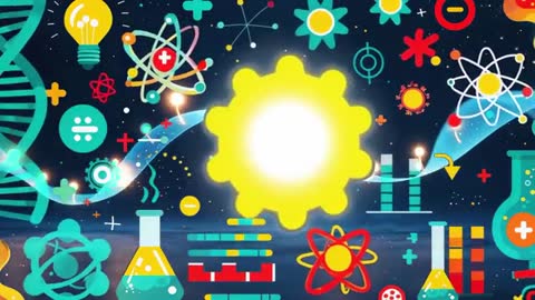 Innovative Science and Technology Conceptual Illustration