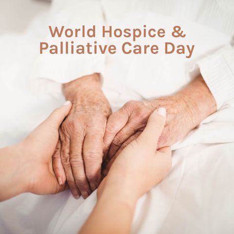 celebrating compassion on world hospice and palliative care day - Download Free Stock Templates Pikwizard.com