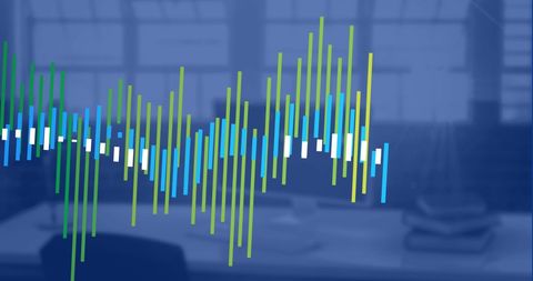 Digital Data Chart Visualization in Modern Office Environment - Download Free Stock Images Pikwizard.com