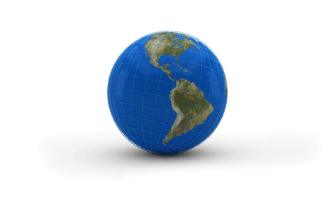 transparent 3d vector globe featuring americas - Download Free Stock Videos Pikwizard.com