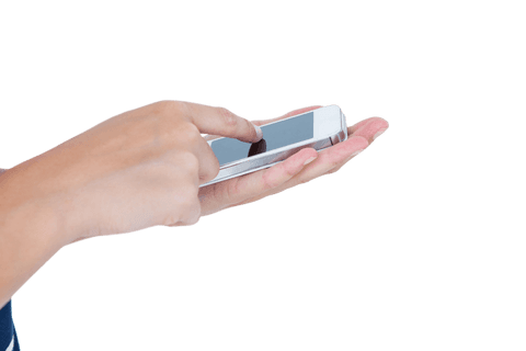 Transparent Hands with Smartphone Hovering Gesture - Download Free Stock Videos Pikwizard.com