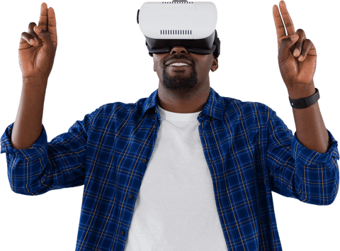 transparent virtual reality immersion for modern technology - Download Free Stock Videos Pikwizard.com