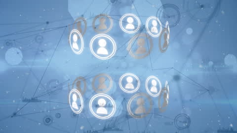 Global Network Connectivity with Abstract Icons