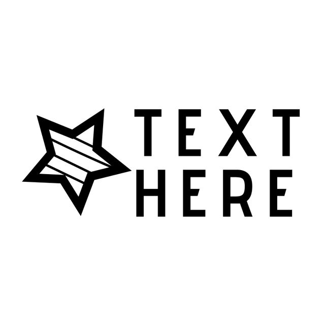 Dynamic Star and Text Customizable Design - Download Free Stock Templates Pikwizard.com